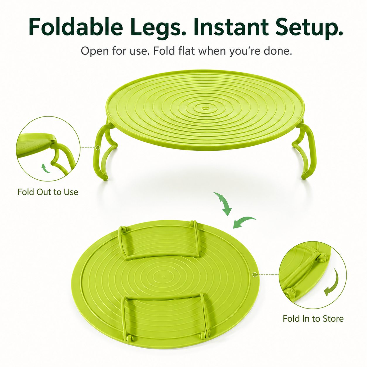 🍲 Foldable Double-Decker Microwave Rack – 2-Level Meal Heating Stand ✨