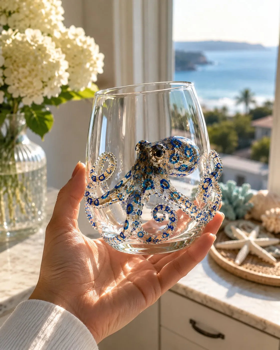 🔥 Last Day 49% OFF – 🌊 3D Ocean Animal Artisan Glassware Collection