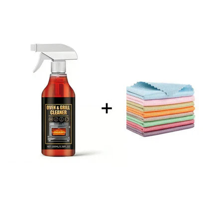 ✨ BUY 2 GET 1 FREE! No-Scrub Oven & Grill Cleaner – Fast 5-Min Grease & Odor Removal 🔥