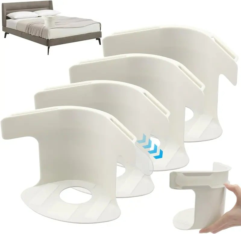 🔥4-Pack Universal Heavy-Duty Bed Sheet Holder Straps No-Slip Peace of Mind