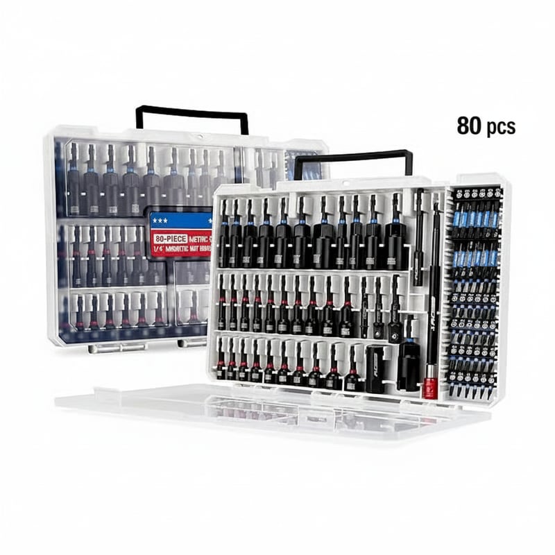 80-Piece Tool Set-Single Pack