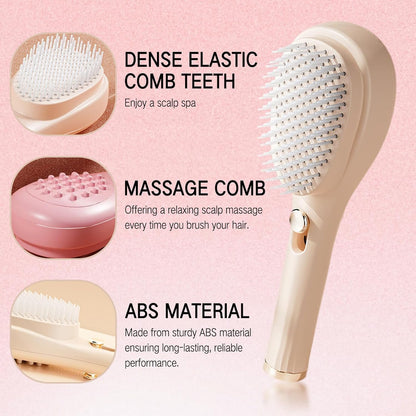 Big Size Self-Cleaning Hairbrush | One Click Cleaning , No Mess!