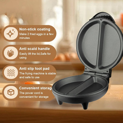 🤩Free your hands🍕Dual-Zone Electric Omelette Maker