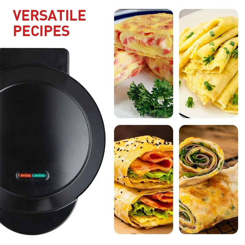🤩Free your hands🍕Dual-Zone Electric Omelette Maker