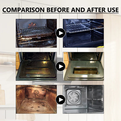 ✨ BUY 2 GET 1 FREE! No-Scrub Oven & Grill Cleaner – Fast 5-Min Grease & Odor Removal 🔥