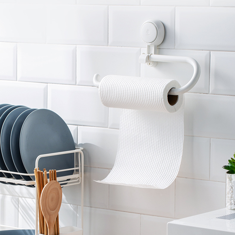 No Drilling Suction Stainless Steel Toilet Paper Holder