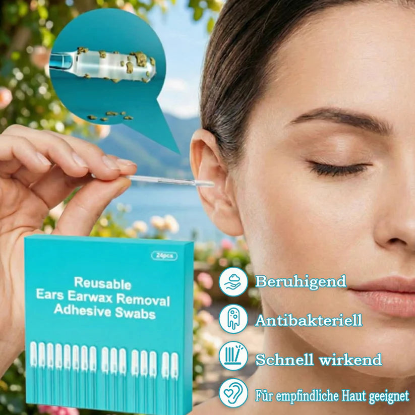 Reusable Earwax Removal Adhesive Swabs🦻