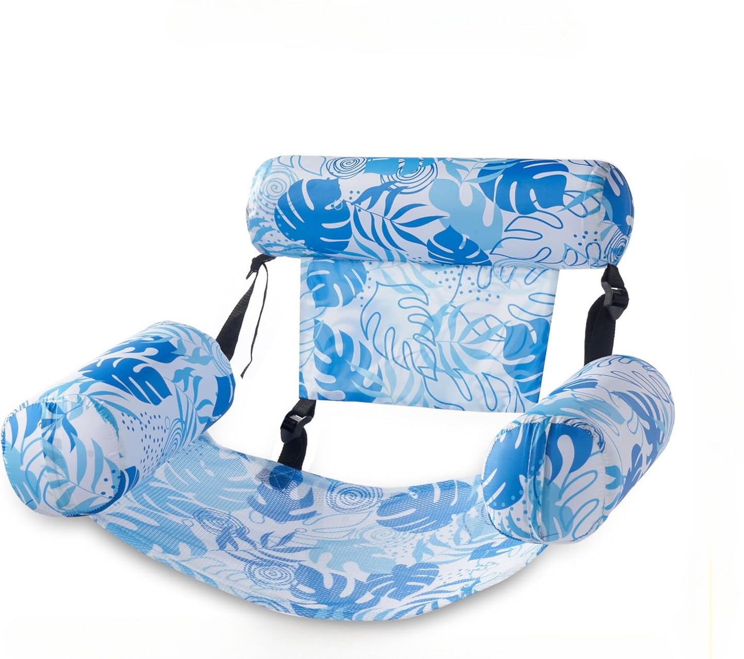 ⏳Time-Limited Special⏰Inflatable Floating Chair – Tropical Leaf & Ultra-Light 260g 🌊