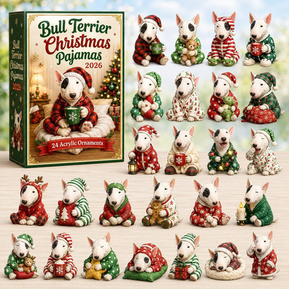 Everyday Bull Terrier Advent Calendar 2026 - 24-Day Festive Countdown