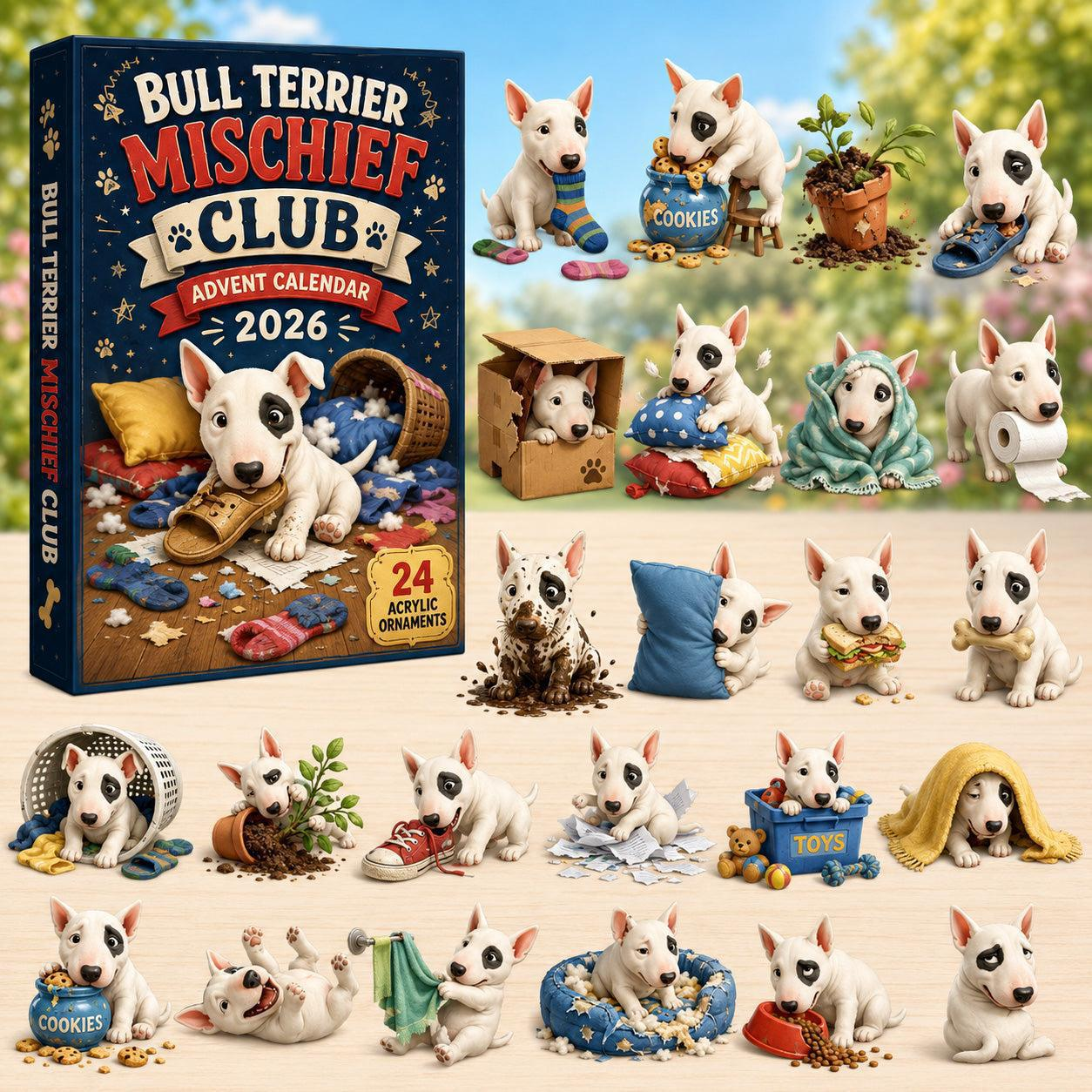 2026 Bull Terrier Blind Box with Shoe Biting Design