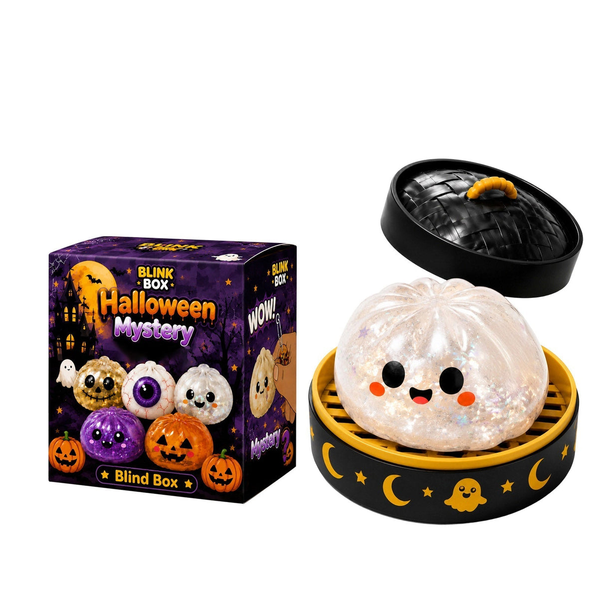 🎃 Halloween Pumpkin Slow-Rising Squishy