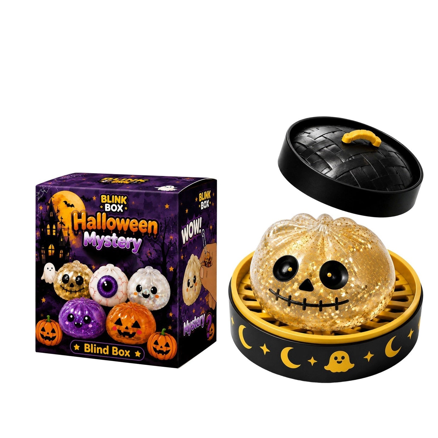 🎃 Halloween Pumpkin Slow-Rising Squishy