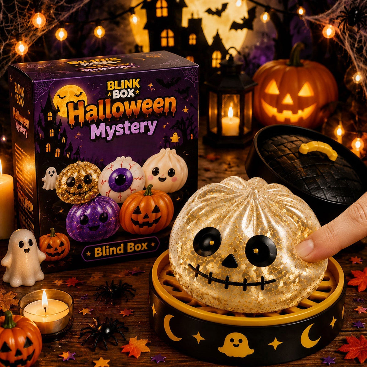 🎃 Halloween Pumpkin Slow-Rising Squishy