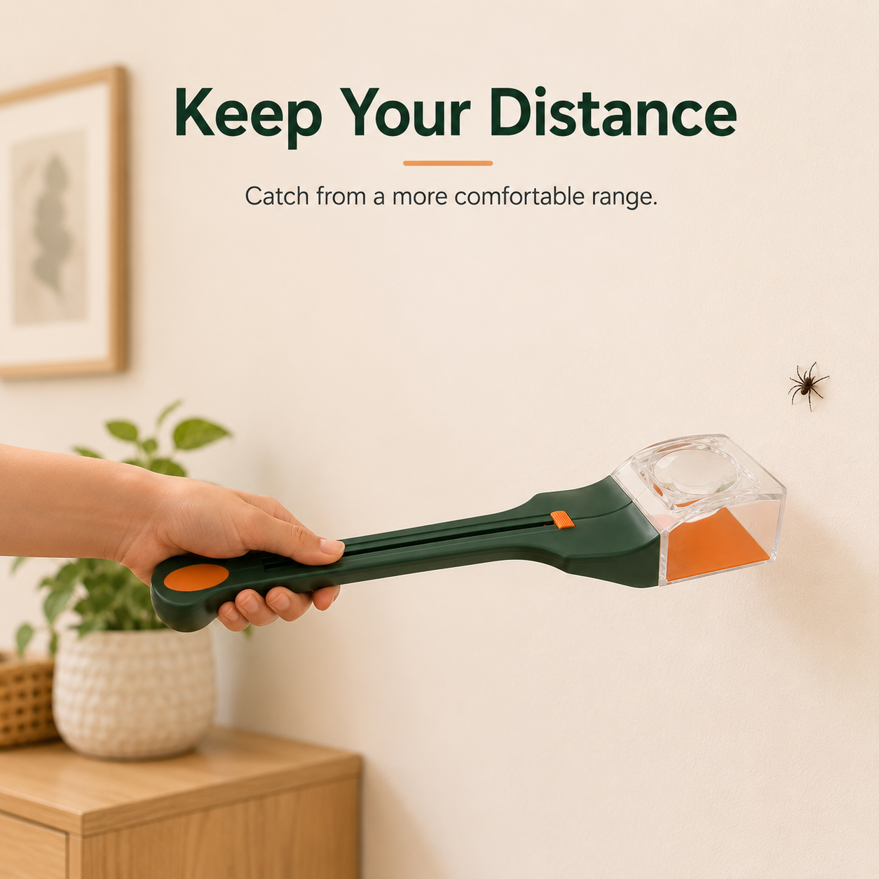 🕷️ Handheld Humane Bug Catcher with Magnifying Lens 🌿