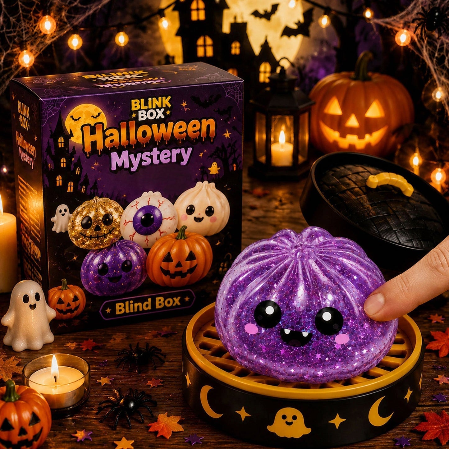🎃 Halloween Pumpkin Slow-Rising Squishy
