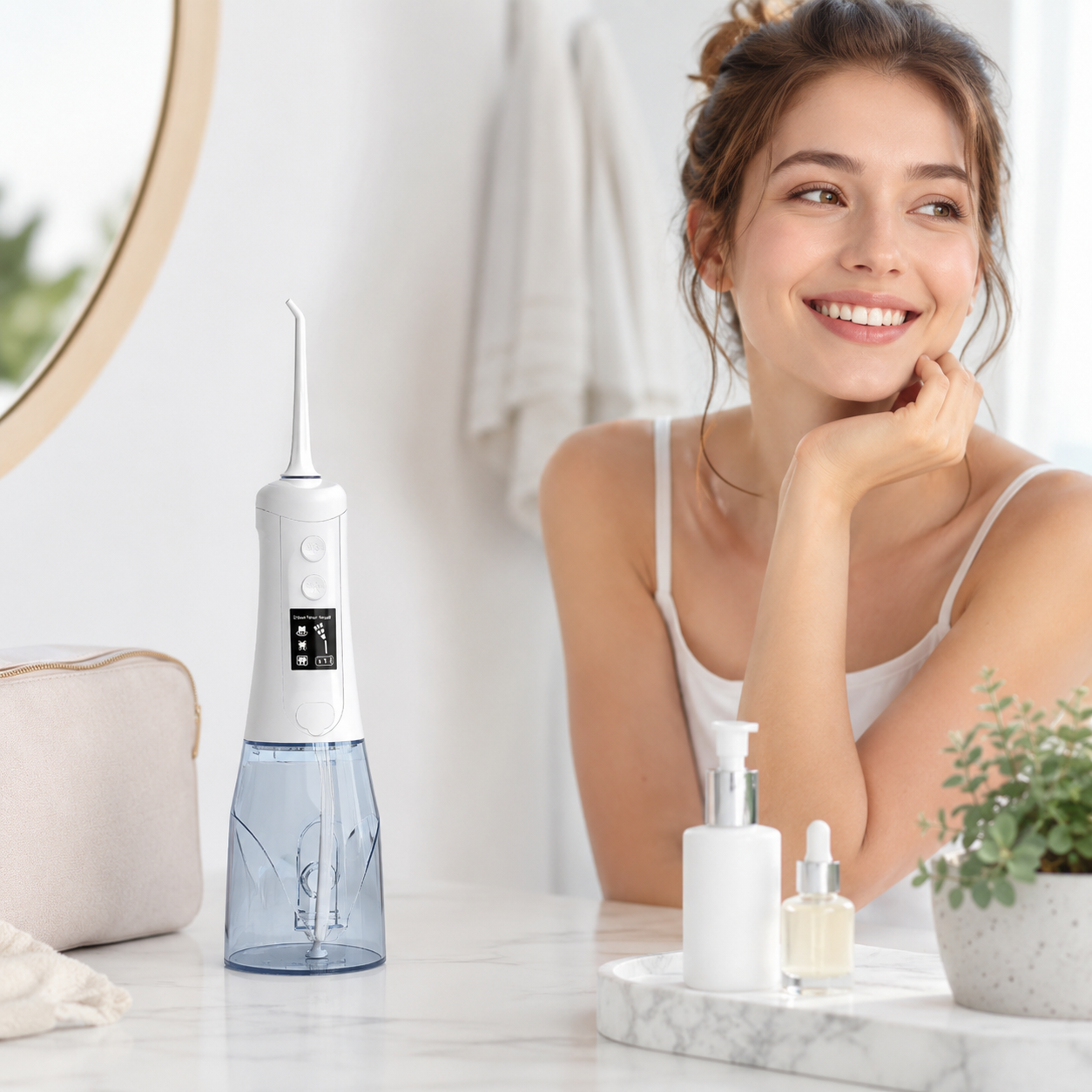 💦 🦷Portable Water Flosser – Deep Clean Teeth Anytime, Anywhere