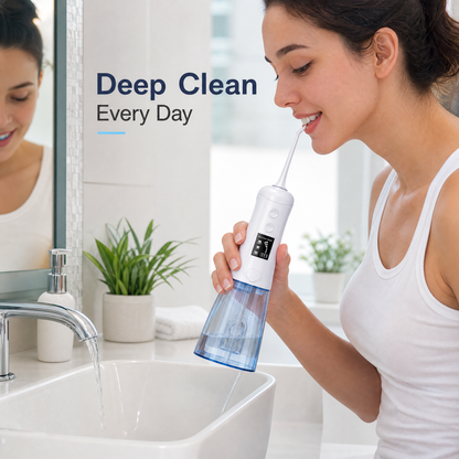 💦 🦷Portable Water Flosser – Deep Clean Teeth Anytime, Anywhere