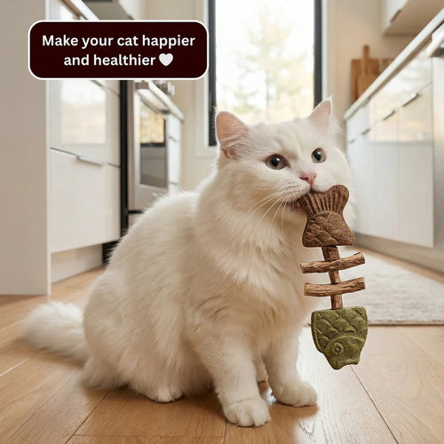 🔥Last Day Free Shipping ✨-Catnip & Silvervine Chew