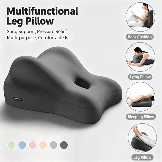 🧘‍♀️Yoga Bolster | Back & Lumbar Support Pillow: Multi-Functional Cushion🪶 | Memory Foam