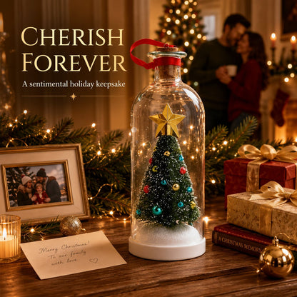🎁Last Day 50% OFF🔥Mr. Christmas Christmas Tree Message In A Bottle