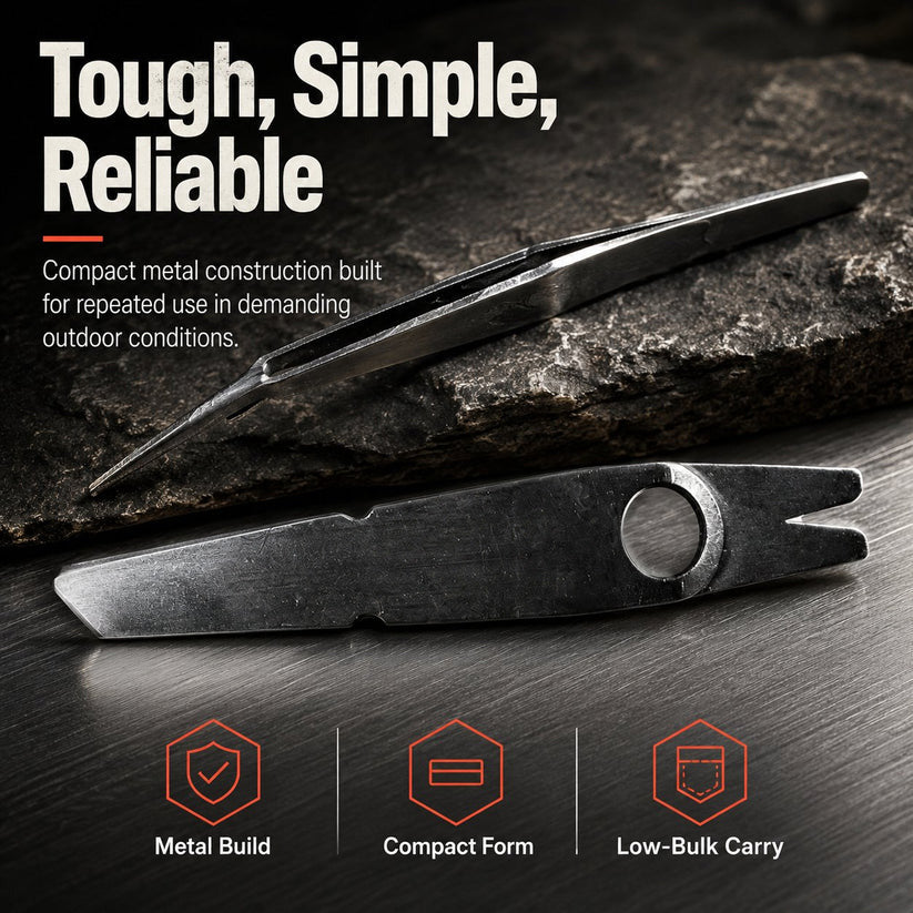 Adventure Tweezers – Your Pocket-Sized First Aid Hero for the Great Outdoors