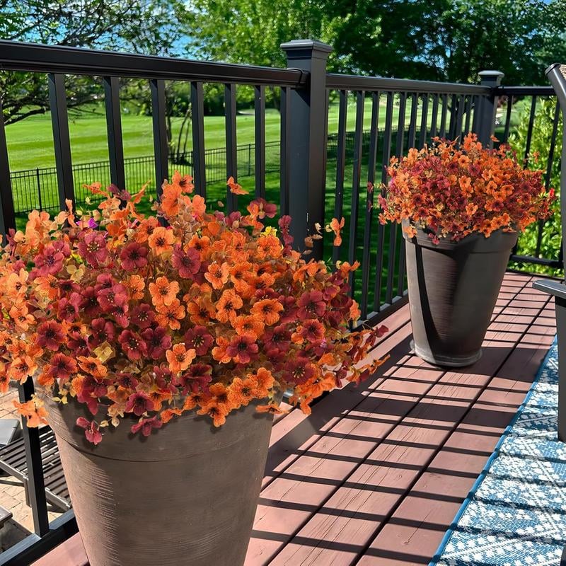 🔥Last Day 50% OFF - 🍁UV-Resistant Artificial Daisy Flowers  for Fall Decor Halloween