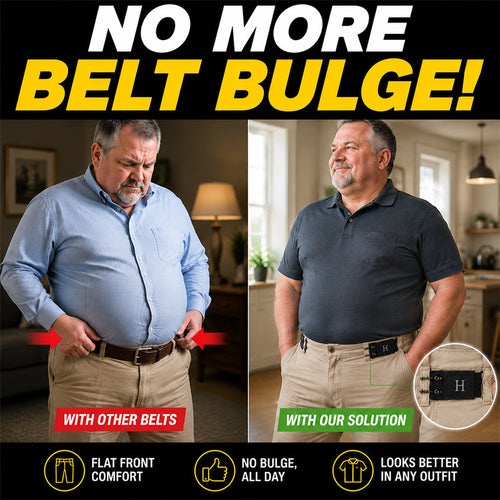 ✨ No-Buckle Elastic Belt for Men & Women – Adjustable, Stretchable & Invisible Fit
