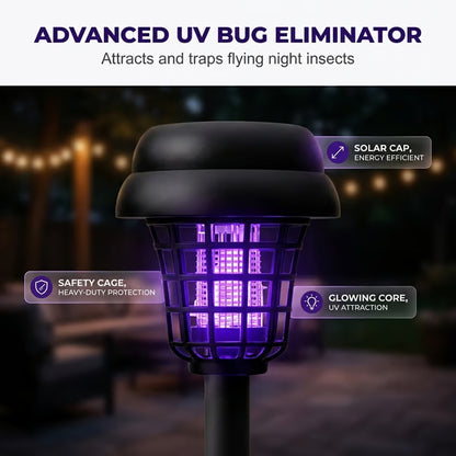 🔥Last Day Free Shipping ✨Solar Mosquito Zapper Light