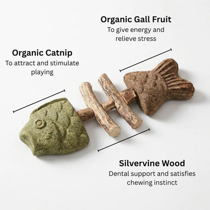🔥Last Day Free Shipping ✨-Catnip & Silvervine Chew