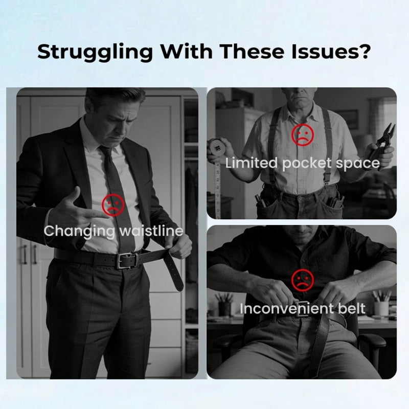 ✨ No-Buckle Elastic Belt for Men & Women – Adjustable, Stretchable & Invisible Fit