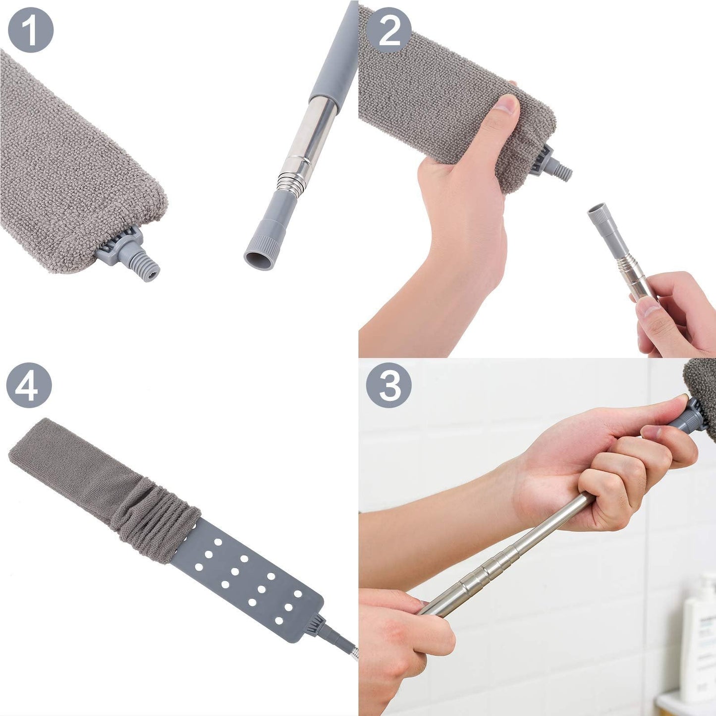 Retractable Gap Dust Cleaner-⚡