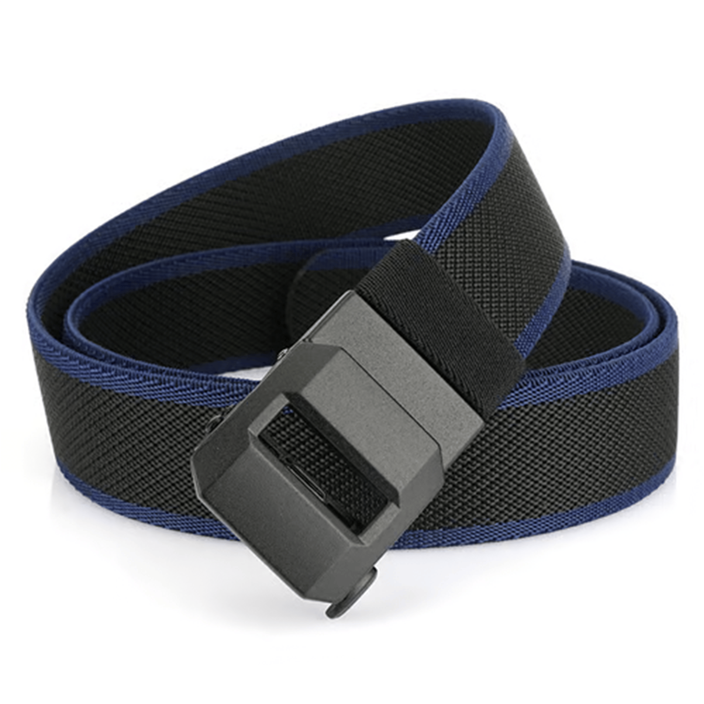 Black with blue