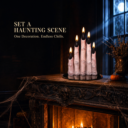 Halloween Decorative Scary Finger Candles