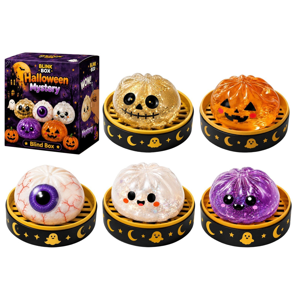 🎃 Halloween Pumpkin Slow-Rising Squishy