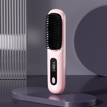 💥Flash Sale(🚀50%OFF)💖Cordless Ceramic Heated Hair Straightening Comb