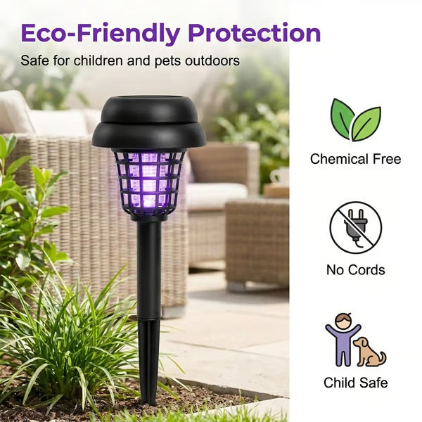 🔥Last Day Free Shipping ✨Solar Mosquito Zapper Light