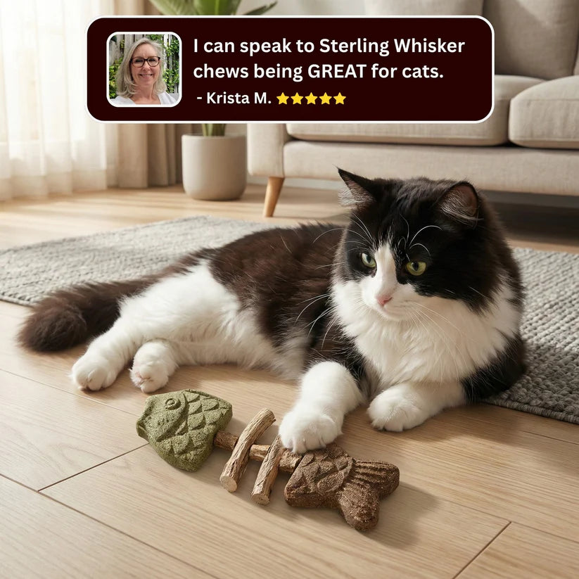 🔥Last Day Free Shipping ✨-Catnip & Silvervine Chew