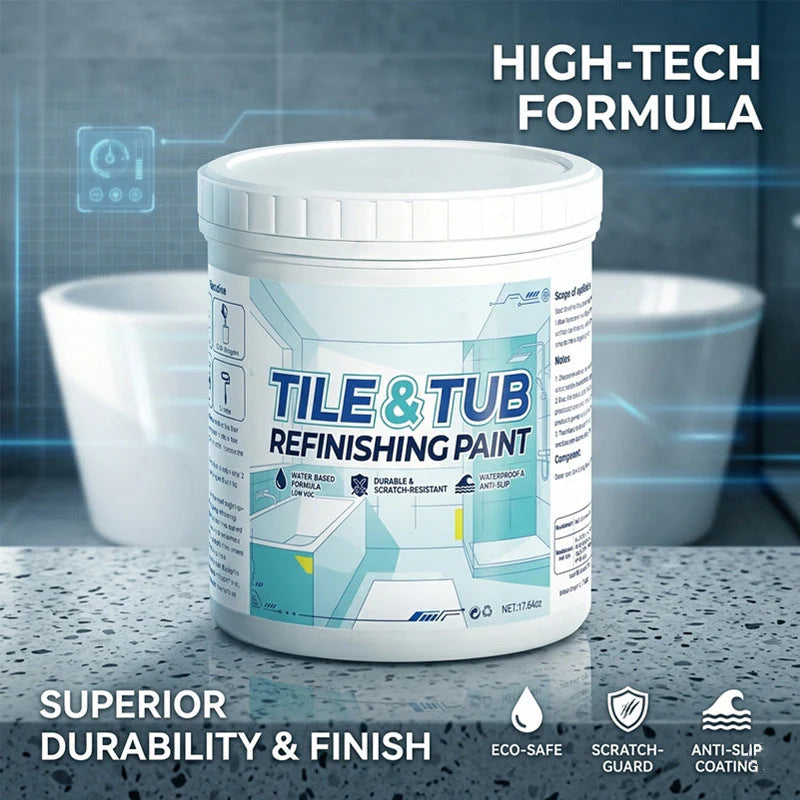 🔥Hot Sale - 49% OFF🔥Premium Tile & Tub Refinishing Paint Kit