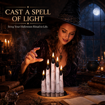 Halloween Decorative Scary Finger Candles