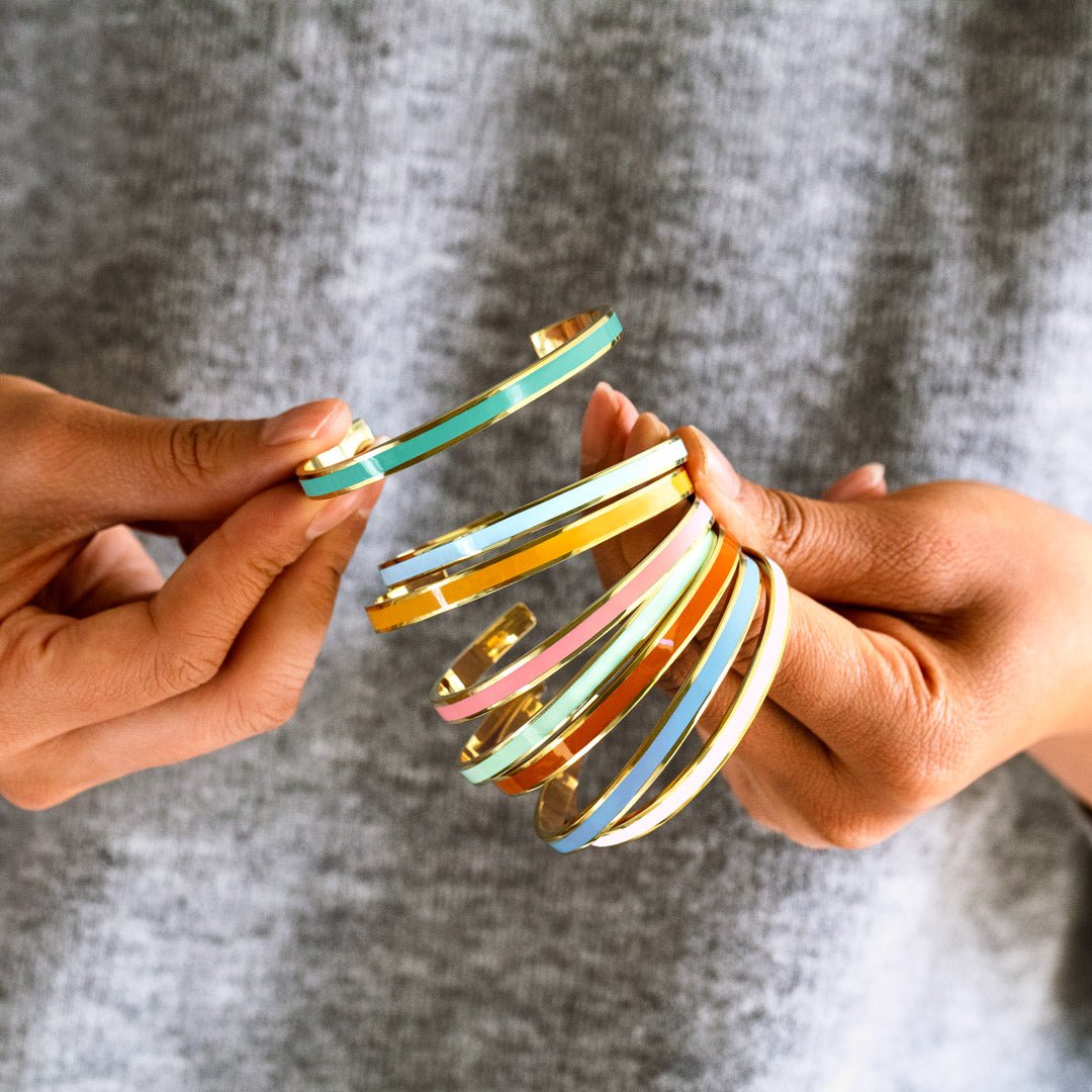 This Too Shall Pass Color Cuff Bracelet