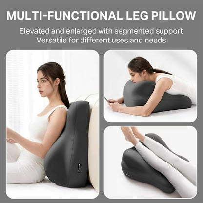 🧘‍♀️Yoga Bolster | Back & Lumbar Support Pillow: Multi-Functional Cushion🪶 | Memory Foam