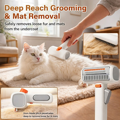 🔥2026 SALE - 2-IN-1 Pet Self-Detangling & Grooming Comb