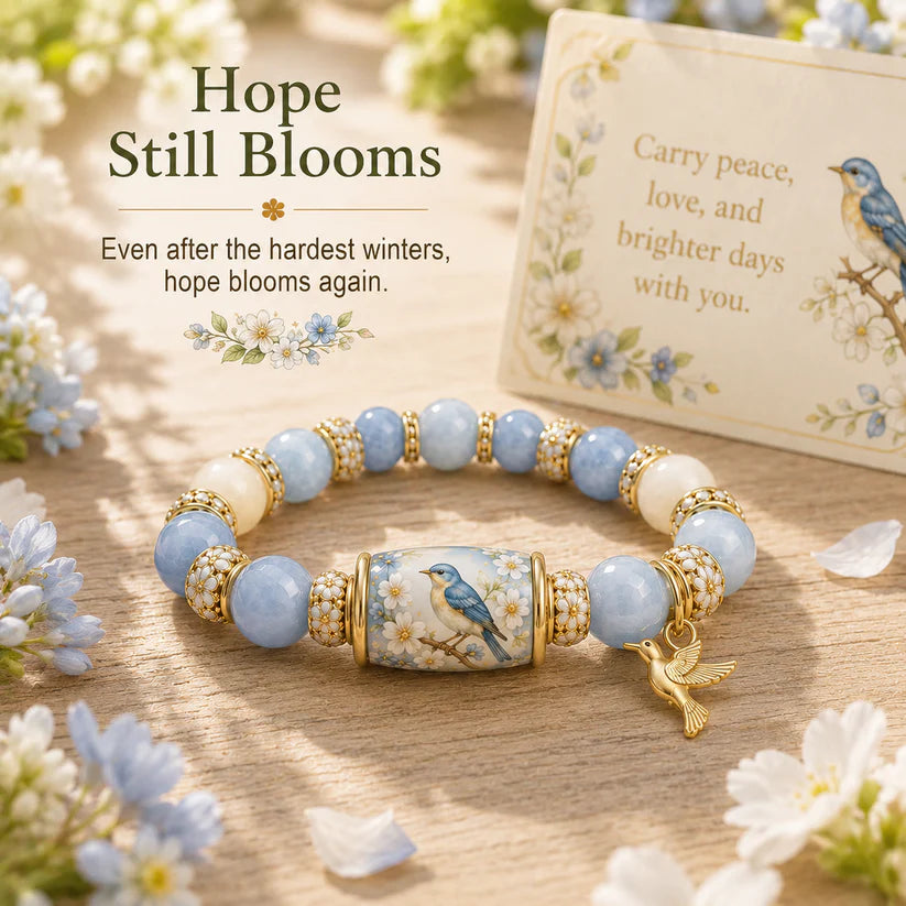 🙏 2026 Limited Edition Bluebird Blessings Bracelet with Exquisite Gift Box