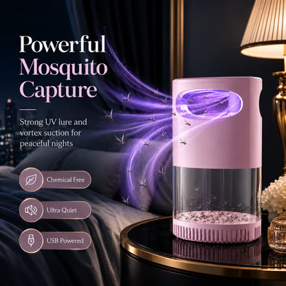 🔥Last Day Free Shipping ✨Quiet UV Mosquito Trap – Chemical-Free & Safe for Kids & Pets🦟