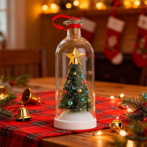 🎁Last Day 50% OFF🔥Mr. Christmas Christmas Tree Message In A Bottle