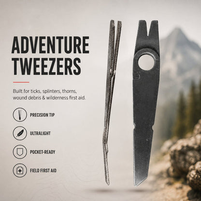 Adventure Tweezers – Your Pocket-Sized First Aid Hero for the Great Outdoors