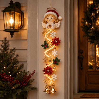 ⏳ Last day! 49% OFF – 🎅 Glowing Christmas Door Hanger