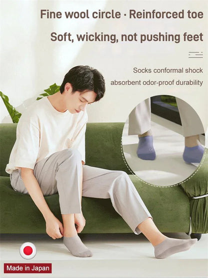 🔥Ultra Thin Liner Socks Non Slip ComBed Cotton No Show Socks