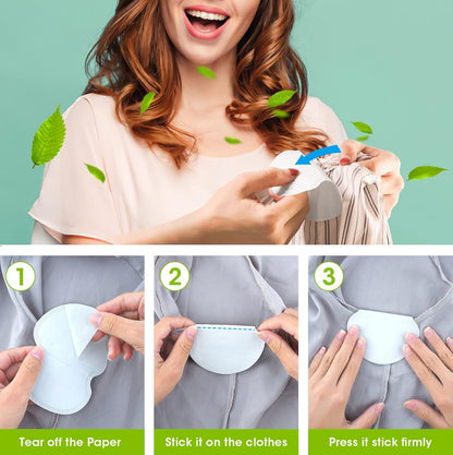 💧✨ Underarm Sweat Pads - PREMIUM QUALITY Fight Hyperhidrosis🛒