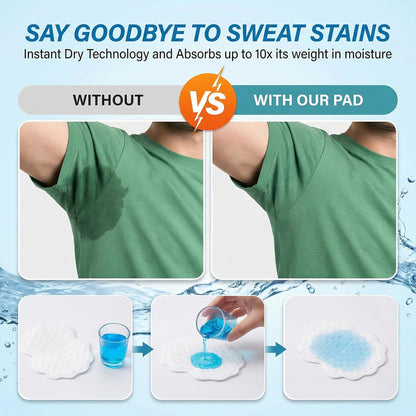 💧✨ Underarm Sweat Pads - PREMIUM QUALITY Fight Hyperhidrosis🛒